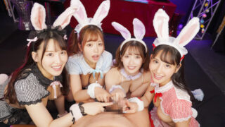 Grand Open Of The Big Tit Bunny Girls Sex Club